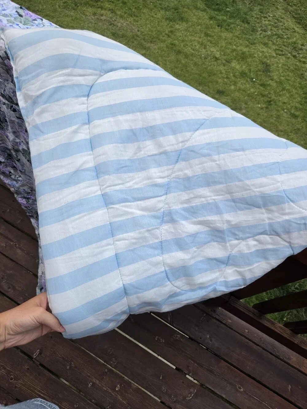 RARE Eileen West Delphinium Comforter Set